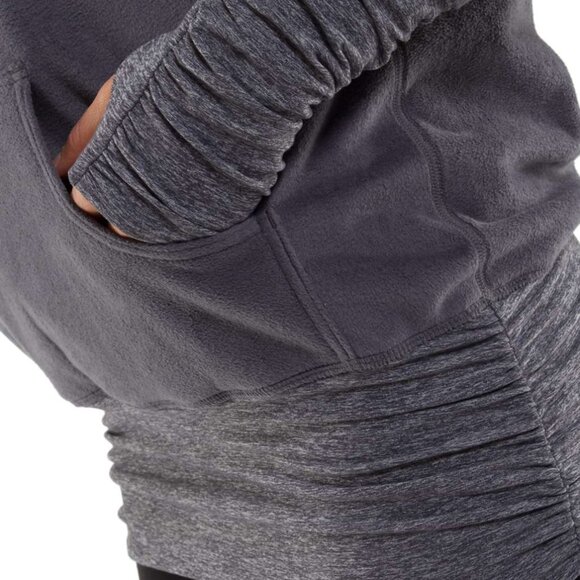 Lululemon Don’t Hurry Be Happy Pullover Coal / Heathered Coal Size 6 - Picture 14 of 14